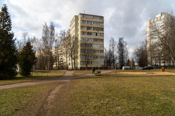 Residential area in Minsk