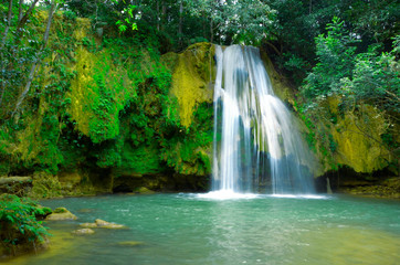 Wodospad na półwyspie Samana, Dominikana