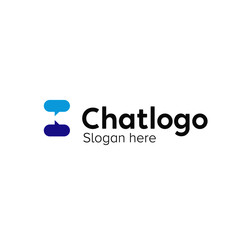 Creative Bubble Chat Concept Logo 