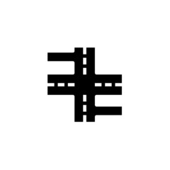 traffic signs and car vector icon design on white background Perfect for traffic signs