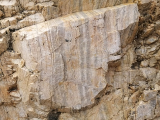 texture of chert rock in the nature. Chert is a sedimentary rock composed of microcrystalline or...