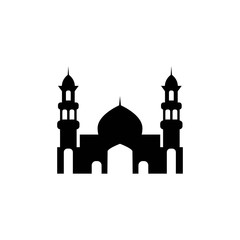Mosque Moslem vector Illustration design template