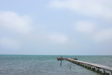 pier on the beach