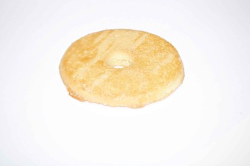 A sugar cookie