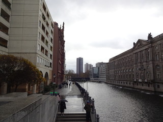 Fototapeta premium Berlin is the capital of Germany, a post-war city