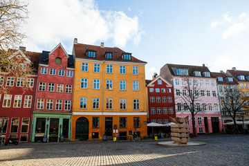Fototapeta premium Copenhaga colorida