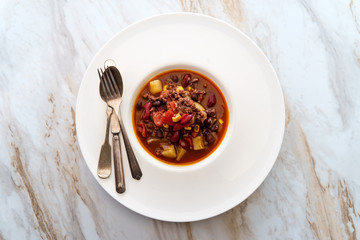 Mexican Beef Tortilla Soup