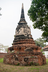 アユタヤ：寺院跡：タイ、東南アジアの建築、世界遺産