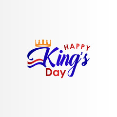 Kings Day Vector Design Template Illustration