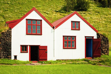 Obraz premium Iceland farm House