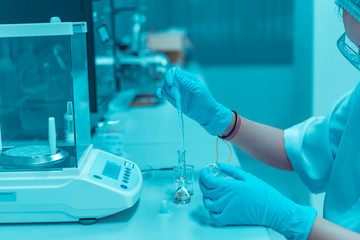 Chemists mixed up chemical to find antiretroviral drugs at the lab,Experiment to detect virus was found in the blood,Developers of potential medicines and vaccines against COVID-19