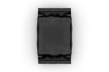 Blank Sanitary Napkin Packaging For Branding And Mock Up. 3d render illustration.