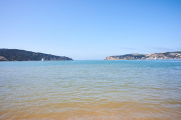 Fototapeta na wymiar São martinho do Porto Bay