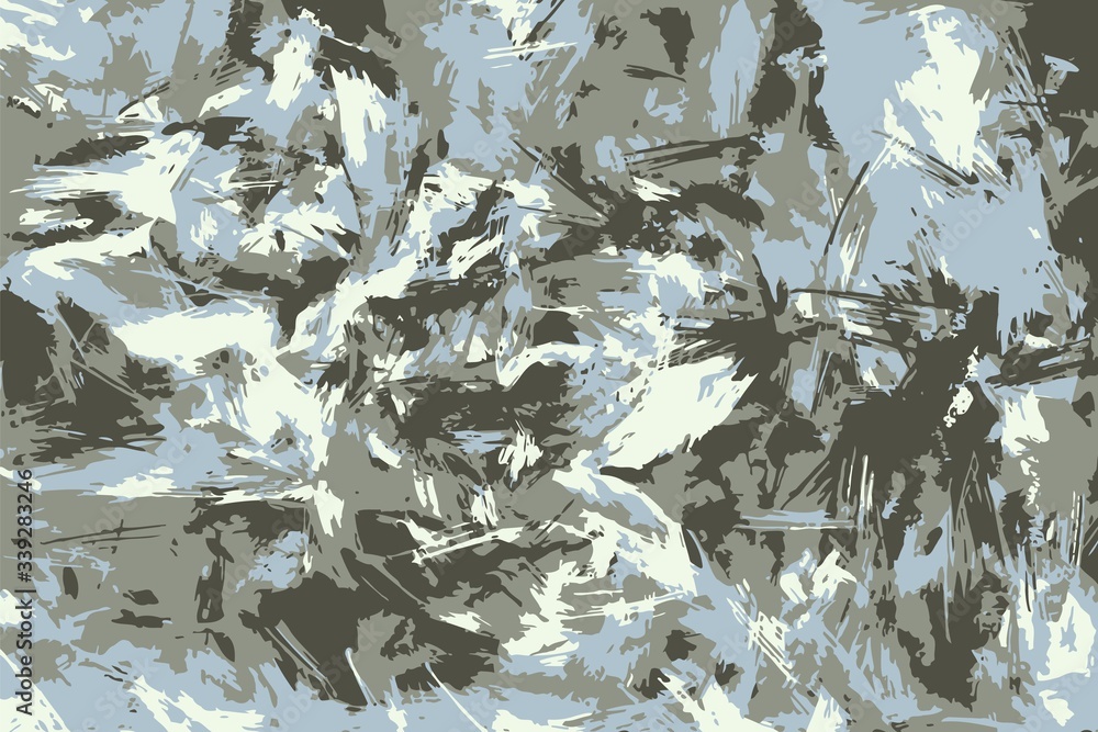 Poster abstract background. psychedelic texture of brush strokes of colored paint of blurred lines and spot