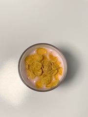 bowl of yogurt