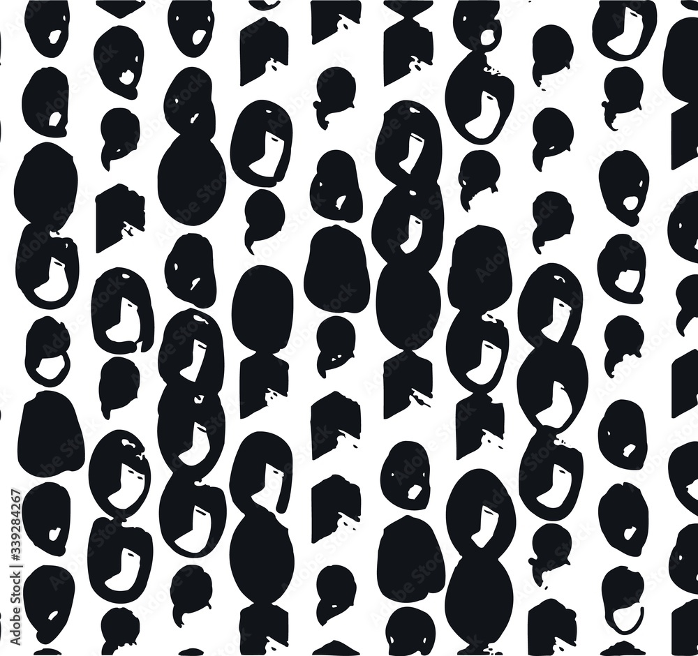 Poster abstract background. psychedelic texture of brush strokes of colored paint of blurred lines and spot