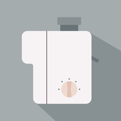 Juicer, squeezer. Kitchen appliance. Kitchen domestic electrical equipment. Flat vector illustrations. Isolated cooking icons.