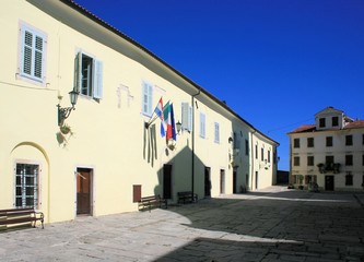 famous view inMotovun, Croatia