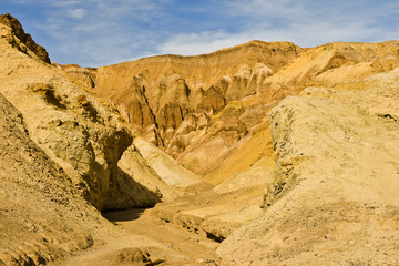Colorful Death Valley National Park, Zabriskie in Winter