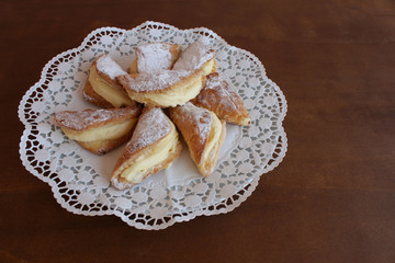 Sfogliatelle-traditional  italian sweet pastry