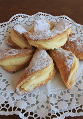 Sfogliatelle-traditional  italian sweet pastry