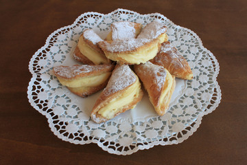 Sfogliatelle-traditional  italian sweet pastry