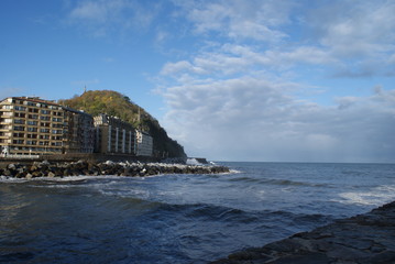 San Sebastian is a very beautiful Spanish city in the Basque Country