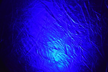 Colored background created by a beam of light