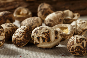 Dried mushrooms