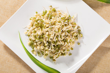 Bean sprouts food