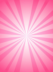 Sunlight vertical background. Pink and yellow color burst background.