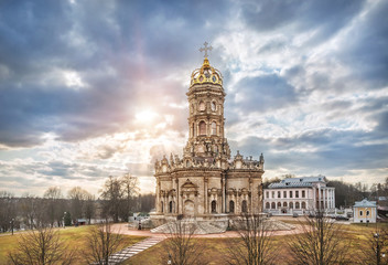 Знаменская церковь в Дубровицах Znamenskaya Church in Dubrovitsy