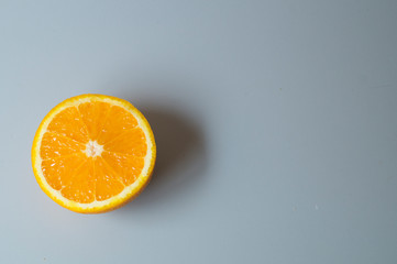 orange with a white background