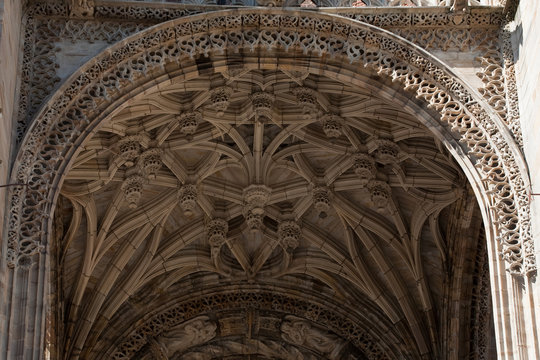 D&eacute;tail de la Cath&eacute;drale Sainte C&eacute;cile d'Albi