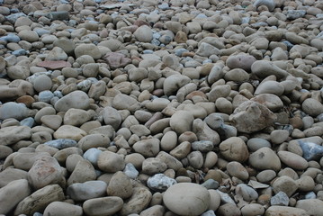 stones on the beach