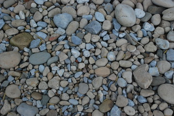 stones on the beach