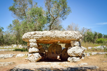 Prehistoric dolmen 