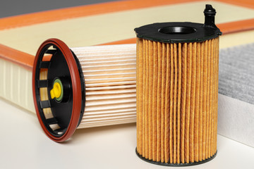 Auto filters. New parts for the car.
