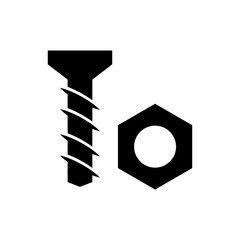 Nut and bolt icon.