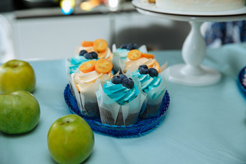 children's sweets. holiday cake. children's holiday. happy birthday.