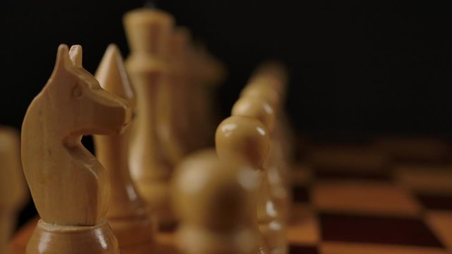 Винтаж шахматы клип