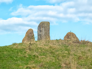 Cairnstone Mound and Standing Stones Irvine North Ayrshire Scotland