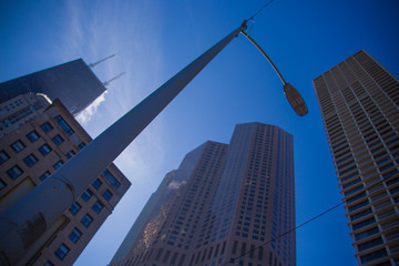 Chicago city skyscrapers