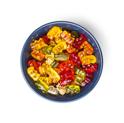 Gummy bears, jelly candy.