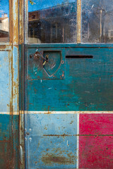 Porte color&eacute;e