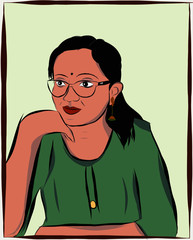 Beautiful young woman 