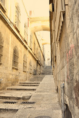 Fototapeta na wymiar Jerusalem Old City Street