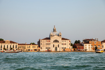Fototapeta na wymiar Santa Maria della Presentazione (Le Zitelle) church in Venice. Italy
