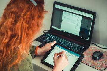 Escritório, Home Office, Produtividade, Ipad, Iphone