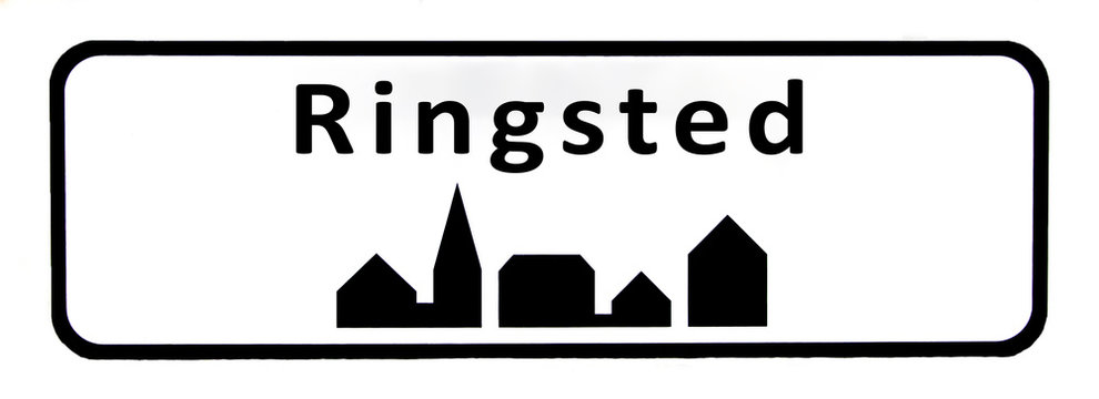 City sign of Ringsted